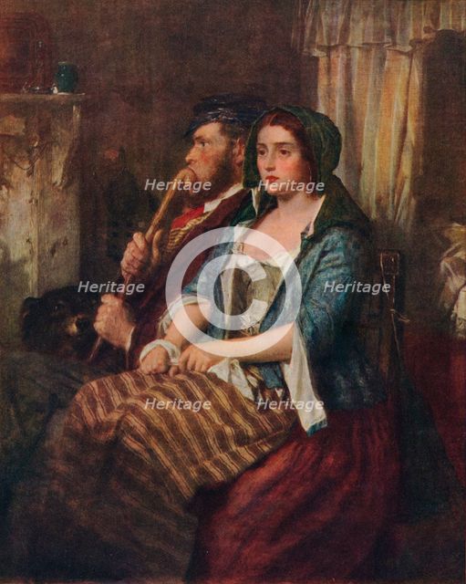 'Faults on Both Sides', 1861, (1911). Artist: Thomas Faed.