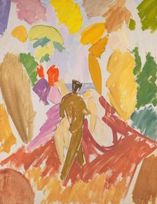 Faun and Nymph, 1940-1941. Creator: Edvard Weie