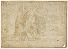 Faun and Nymphs, n.d. Creator: Unknown