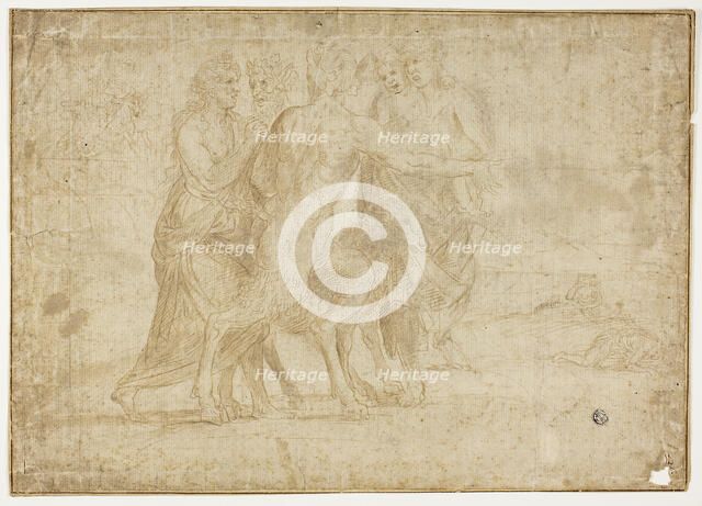 Faun and Nymphs, n.d. Creator: Unknown.