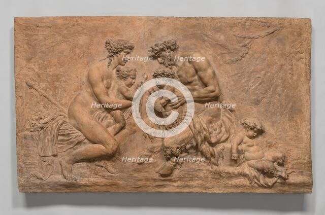 Faun Family, c. 1785. Creator: Claude Michel.