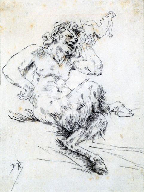 'Fauna', c1850-1898. Artist: Felicien Joseph Victor Rops