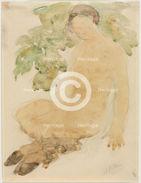 Faunesse, c. 1905. Creator: Auguste Rodin (French, 1840-1917).