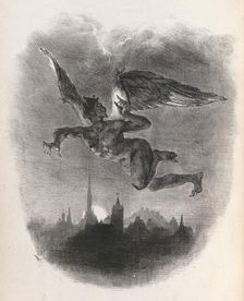 Faust, 1828., 1828. Creator: Eugene Delacroix