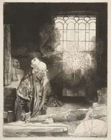 Faust, ca. 1652. Creator: Rembrandt Harmensz van Rijn
