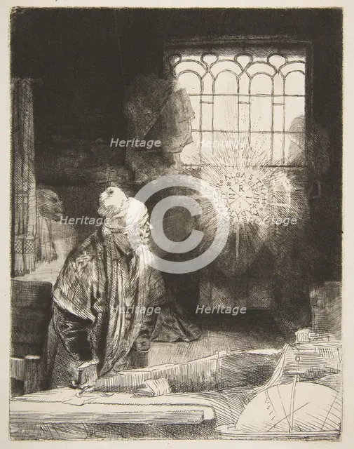 Faust, ca. 1652. Creator: Rembrandt Harmensz van Rijn.