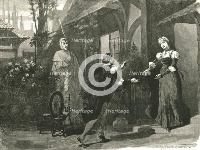 '"Faust" at the Lyceum Theatre', 1886.  Creator: Walter Wilson.