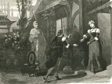 "Faust" at the Lyceum Theatre 1886. Creator: Walter Wilson