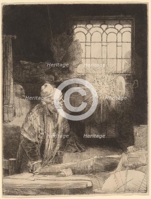 Faust, c. 1652. Creator: Rembrandt Harmensz van Rijn.