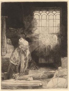 Faust, c. 1652. Creator: Rembrandt Harmensz van Rijn