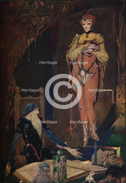 'Faust Illustration', 1925. Artist: Harry Clarke.