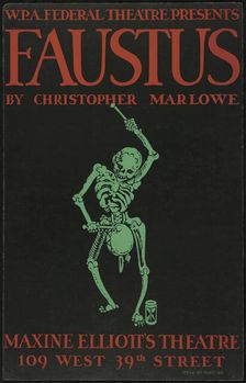 Faustus, New York, 1937. Creator: Unknown