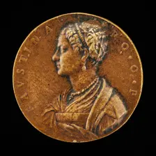 Faustina Romana (?) [obverse], 16th century. Creator: Unknown