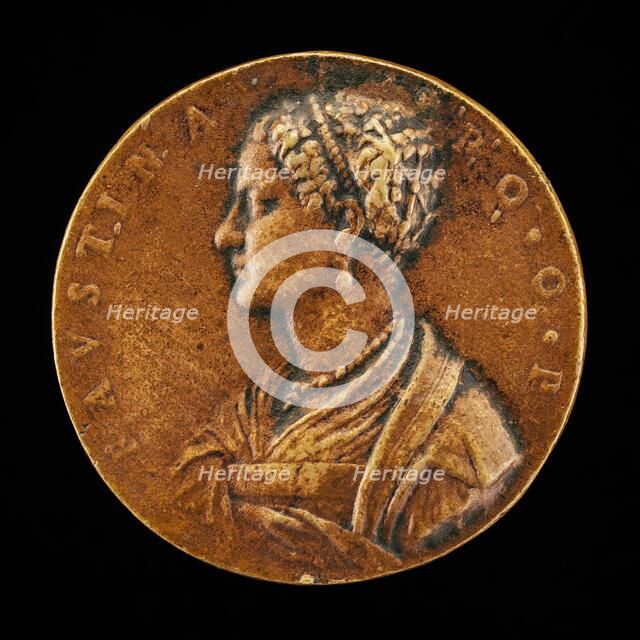 Faustina Romana (?) [obverse], 16th century. Creator: Unknown.