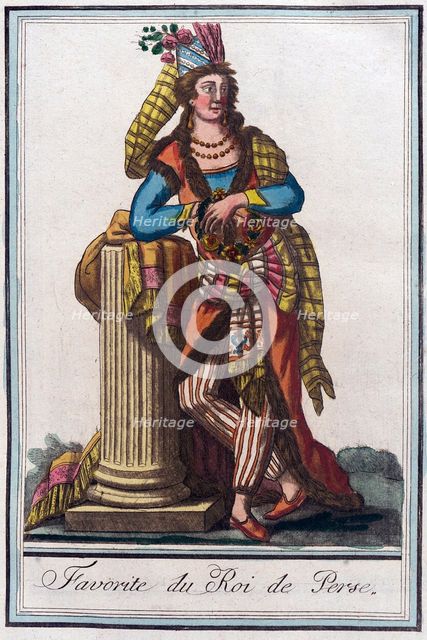 Favourite du Roi de Perse, c1797. Creator: Jacques Grasset de Saint-Sauveur.