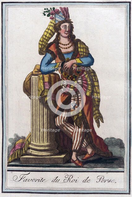 Favourite du Roi de Perse, c1797. Creator: Jacques Grasset de Saint-Sauveur.
