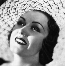 Fay Wray, Canadian-born American film actress, 1934-1935