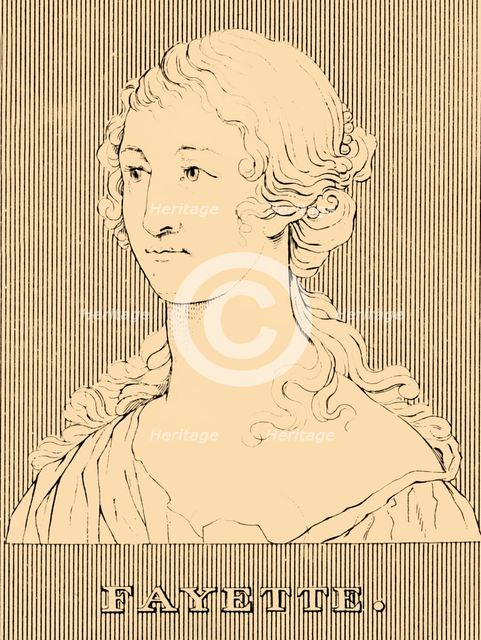 'Fayette', (1634-1693), 1830. Creator: Unknown.