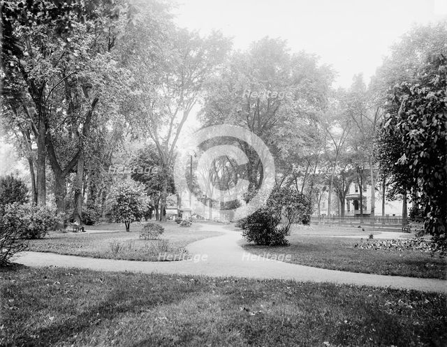 Fayette Park, Syracuse, N.Y., c1904. Creator: Unknown.