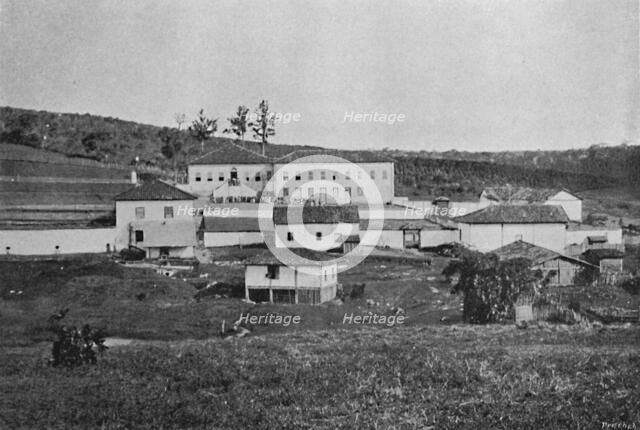 'Fazenda de Sete Quedas (Campinas)', (Sete Quedas Farm), 1895. Artist: Axel Frick.