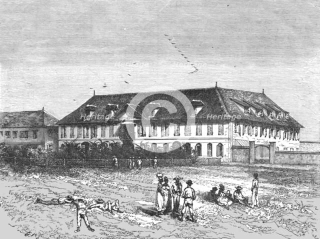 'Fazenda House in Brazil; Rio De Janeiro and the Organ Mountains', 1875. Creator: Thomas Woodbine Hinchliff.