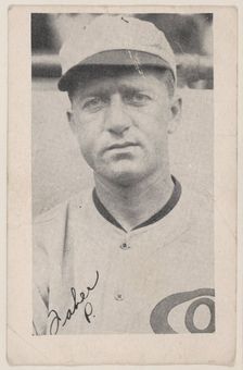 Faber, P., from Baseball strip cards (W575-2), ca. 1921-22. Creator: Unknown
