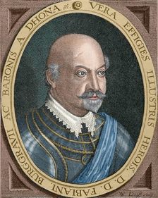 Fabian Dohna (1550-1621), German officer and Burgrave of Dohna, 1885. Creator: Willem Jacobzoon Delff