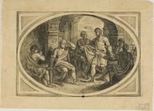 Fable: The Boasting Traveler, n.d. Creator: Thomas Bewick