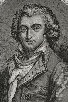Fabre d’Eglantine, (Philippe-François-Nazaire Fabre), (1750-1794), French actor..., 1876. Creator: Unknown
