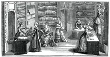 Fabric Shop, (1885).Artist: Bonnardot