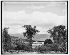 Fabyan House and Mt. Washington, White Mountains, c1900. Creator: Unknown