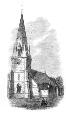 Faccombe Church, Hants., 1868. Creator: Unknown