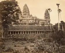 Façade Nord de la Grand Pagode, 1866. Creator: Emile Gsell
