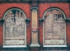 Facade of 19th century dairy