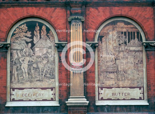 Facade of 19th century dairy. Artist: Unknown