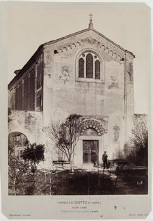 Facade of Arena Chapel, Padua, c1865. Creator: Carlo Naya