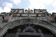Facade of Braga, Cathedral, Portugal, 2009. Creator: Samuel Magal