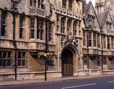 Façade of Brasenose College, Oxford