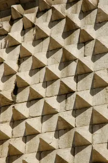 Facade.of Casa dos Bicos (House of the Beaks), Lisbon, Portugal, 2008. Creator: Unknown