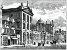 Façade of Queen's College, Oxford University