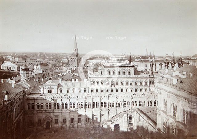 Facade of the Terem Palace in the Kremlin, Moscow, Russia.  Artist: Michail Michailovich Panov