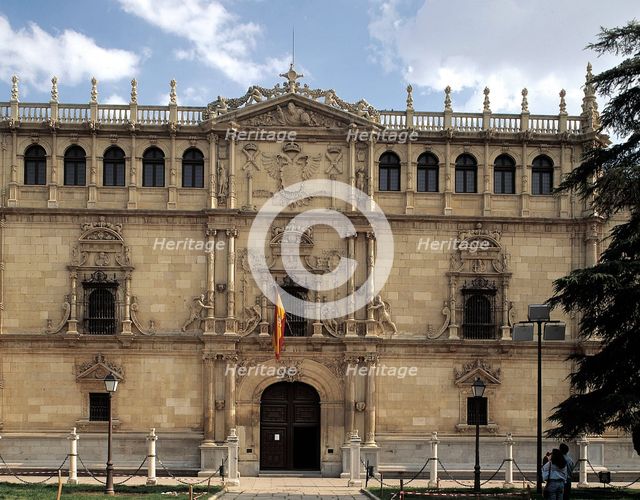 Façade of the Complutense University of Alcalá de Henares, 1543.