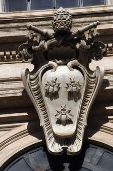 Façade, Barberini Palace (now the Galleria Nazionale d'Arte Antica), Rome, Italy, 17th cent (2009). Creator: LTL
