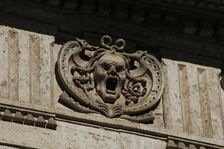 Façade, Barberini Palace (now the Galleria Nazionale d'Arte Antica), Rome, Italy, 17th cent (2009). Creator: LTL