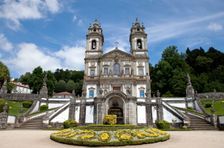 Facade, Bom Jesus do Monte Church, Braga, Portugal, 2009. Creator: Samuel Magal