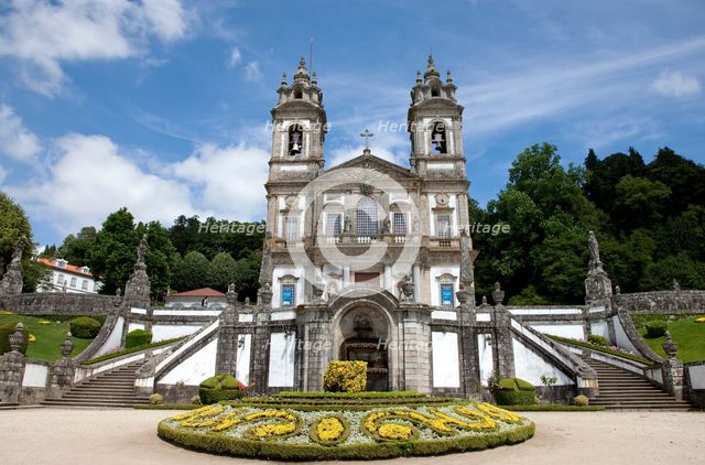 Facade, Bom Jesus do Monte Church, Braga, Portugal, 2009.  Creator: Samuel Magal.