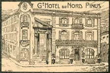 Facade De L'Hotel - Front of the Hotel c1920s. Creator: E Laget