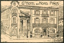 Facade De L'Hotel - Front of the Hotel c1920s. Creator: E Laget