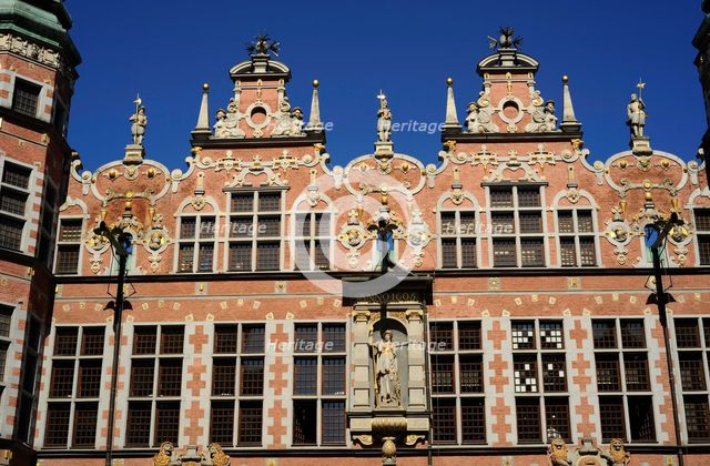 Façade detail, Great Arsenal, Gdansk, Poland, 17th centry (2015). Creator: Unknown.