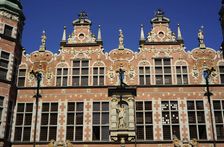 Façade detail, Great Arsenal, Gdansk, Poland, 17th centry (2015). Creator: Unknown